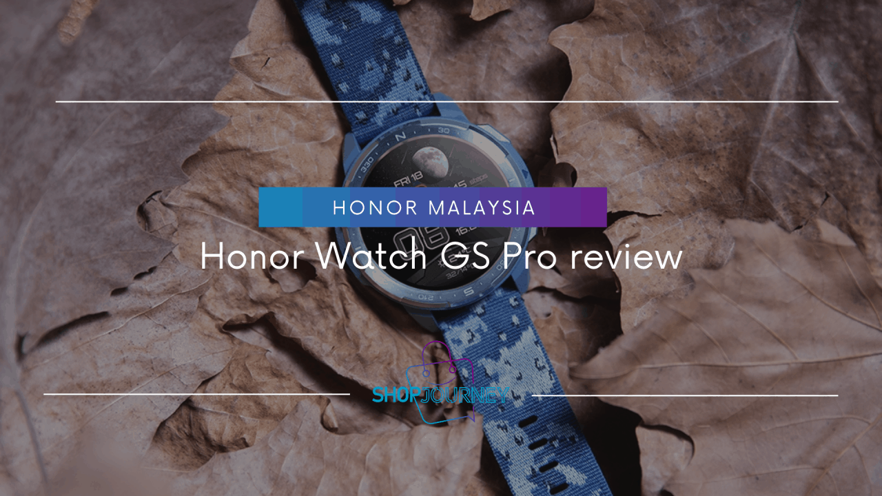 Honor Watch GS Pro review.