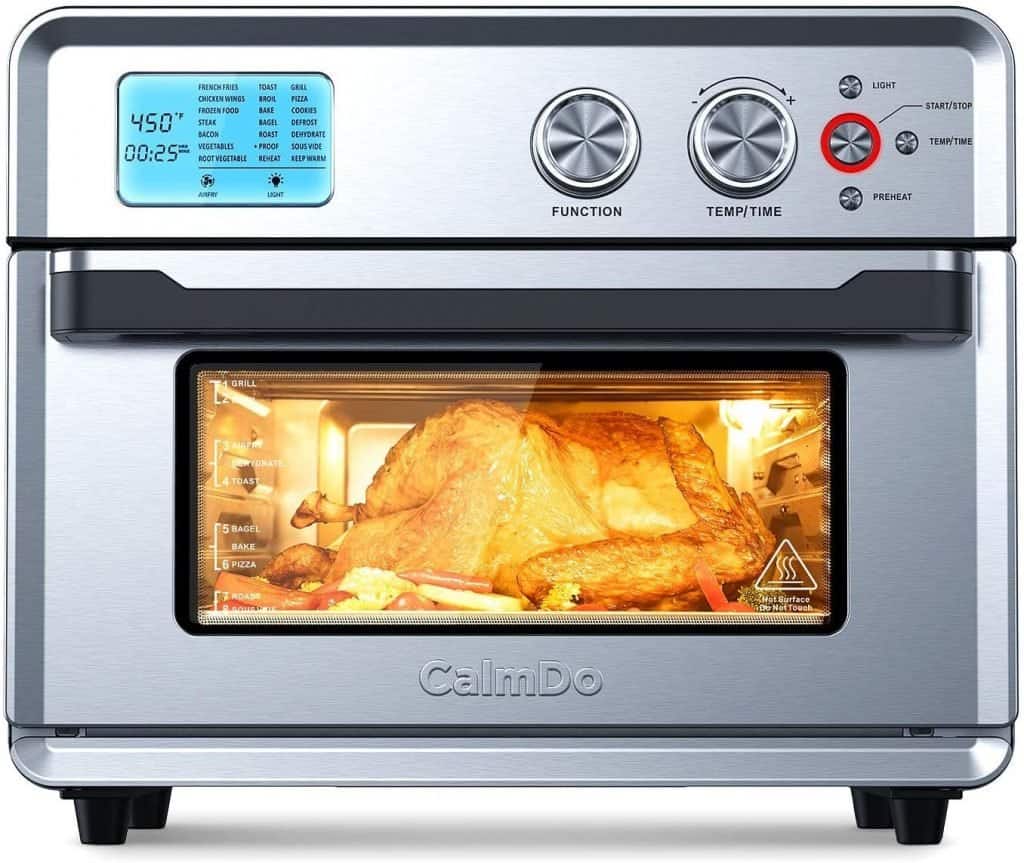 The best toaster oven can be programmed to switch off when the cook time elapses