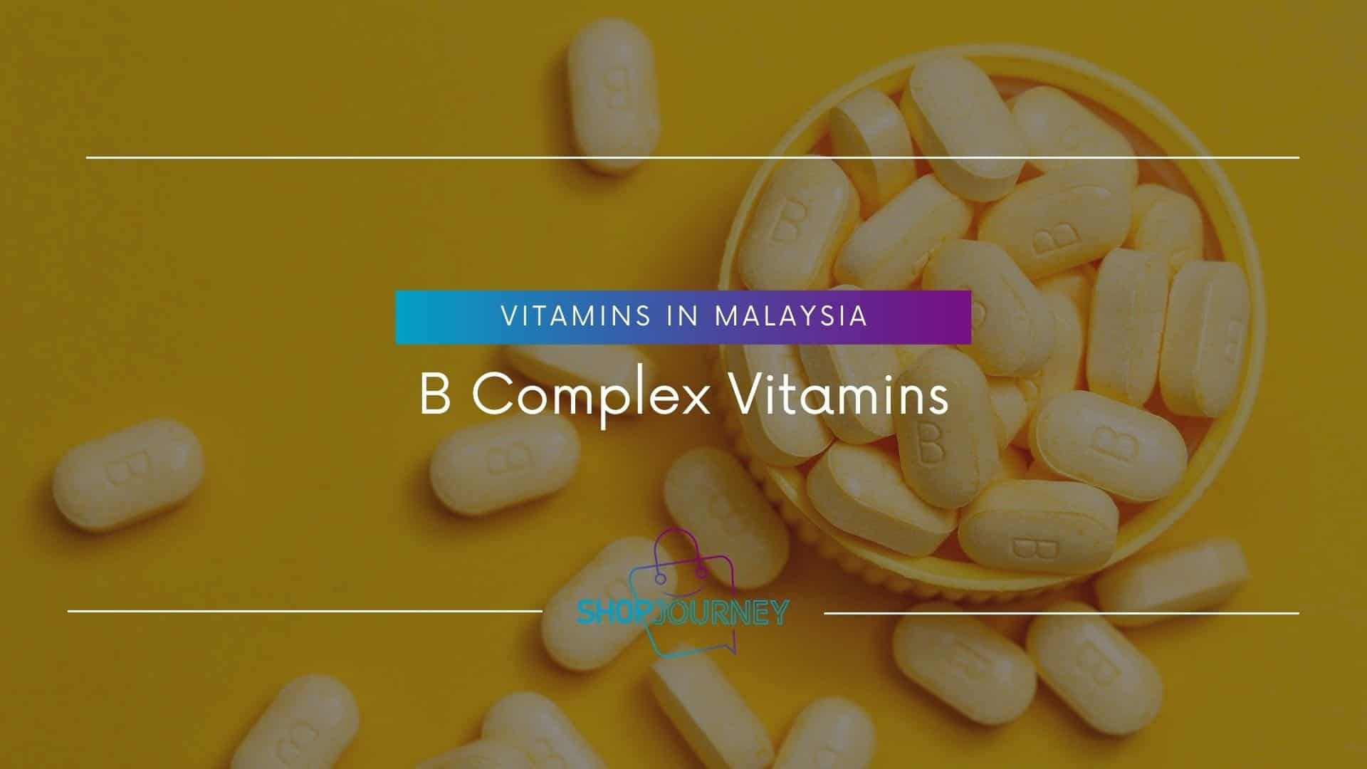 B Complex Vitamins - Shop Journey