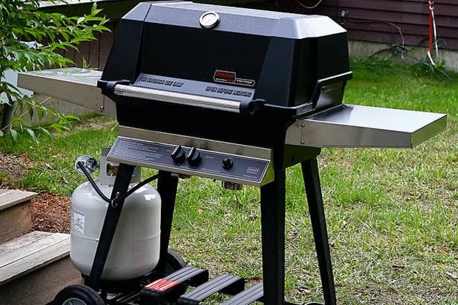 A gas grill is long-lasting. 