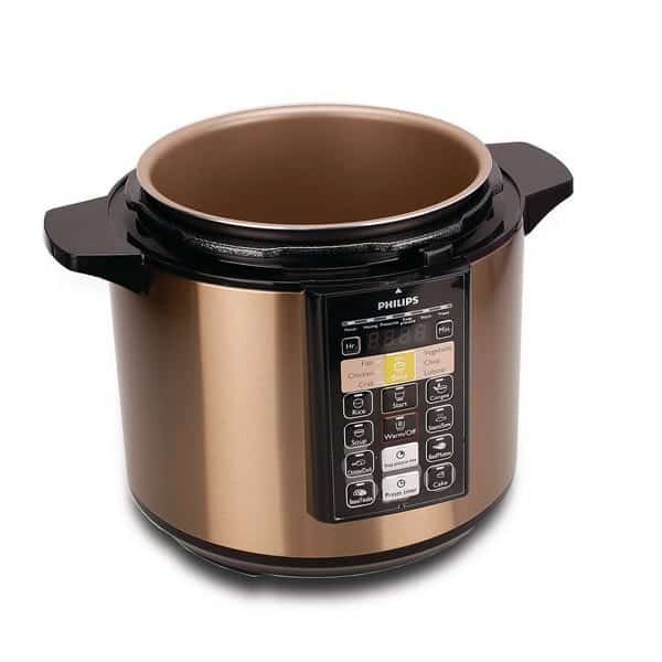 This electric pressure cooker from Philips features multiple pressure settings for different types of foods. Best Electric Pressure Cooker - Shop Journey