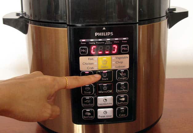 The Philips Electric pressure cooker has a unique bake mode for preparing baked food. Best Electric Pressure Cooker - Shop Journey