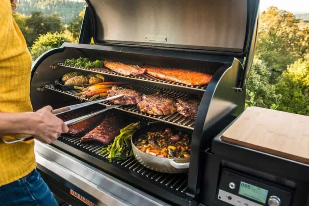 Pellet grills can be used as a grill and a smoker.