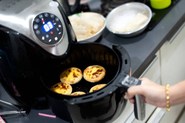 An air fryer can be used to reheat food.