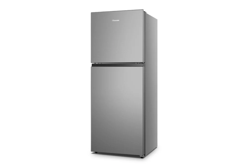 Image of a Stainless finish freezer