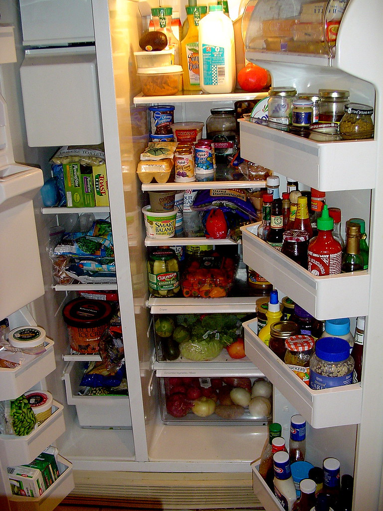 An overstocked fridge - Reduce the Fridge Power Consumption