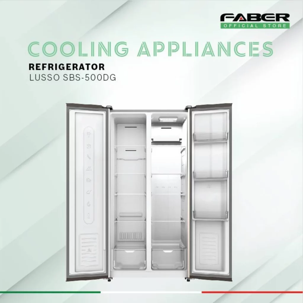 Side-by-side refrigerator -Best Faber Refrigerator