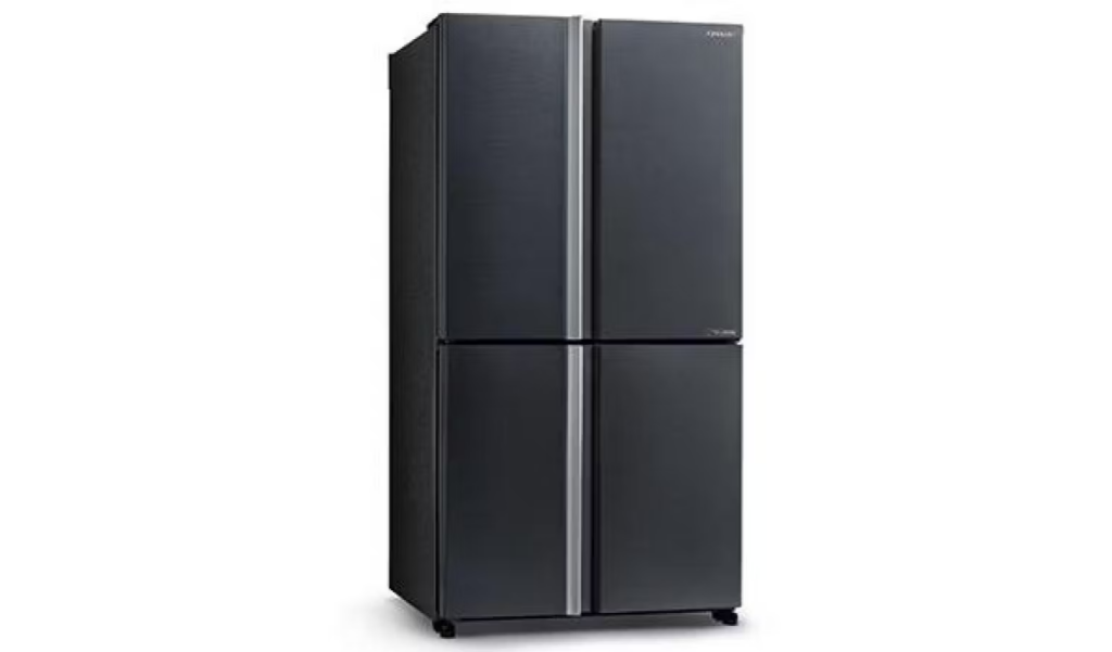 Sharp 4 Doors Refrigerator J-Tech Inverter - Silver (750L) [Free Shipping] SJF95VMSS - 12 Peti Sejuk Sharp Terbaik Di Malaysia - ShopJourney