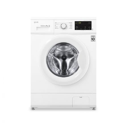 LG Front Load Washer with 6 motion Direct Drive (8kg) WD-MD8000WM- Best Front Load Washing Machine Malaysia: Top Picks for 2023- Shop Journey