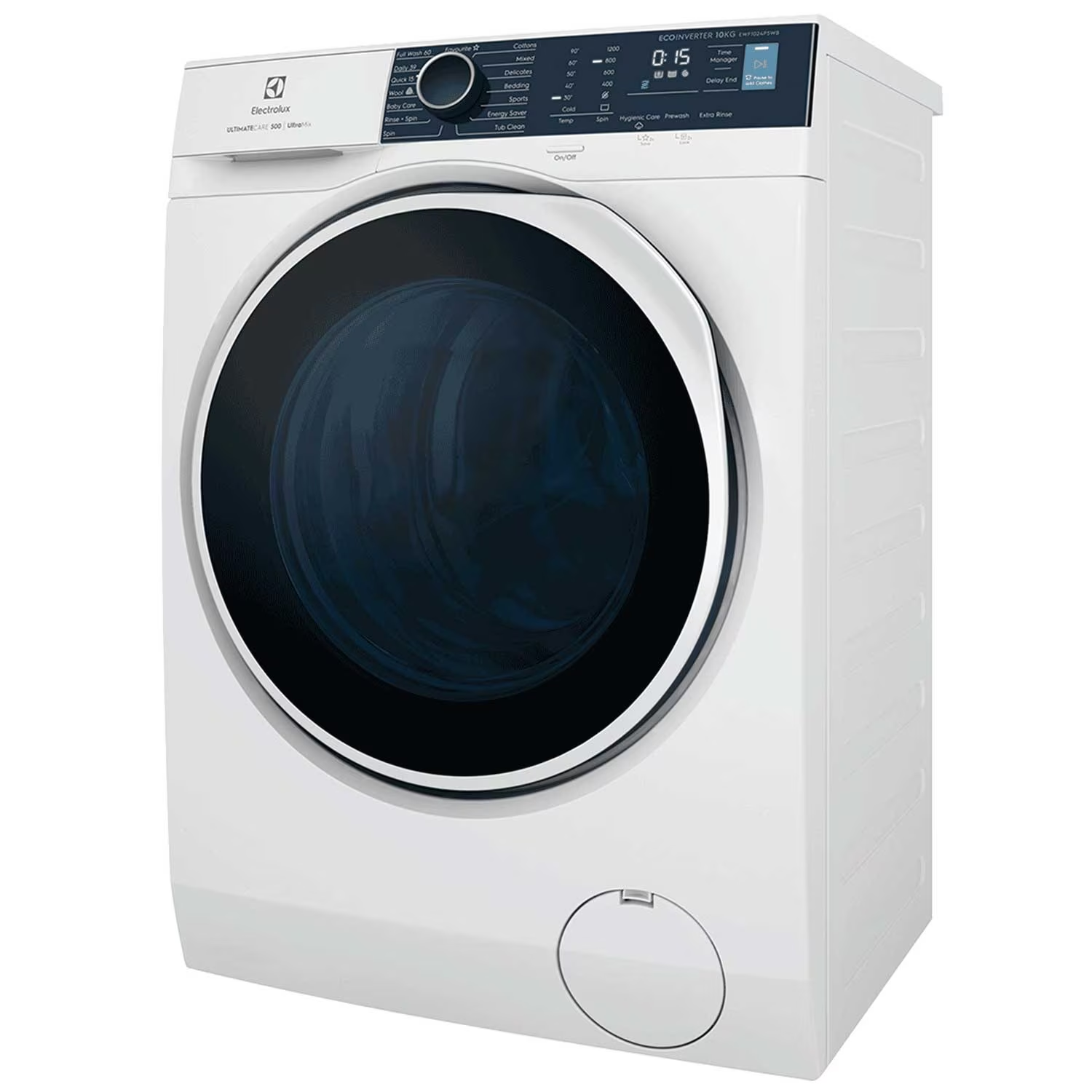 Electrolux 10kg UltimateCare 500 Front Load Washer with UltraMix EWF1024P5WB - 10 Best Electrolux Washing Machine in Malaysia - ShopJourney