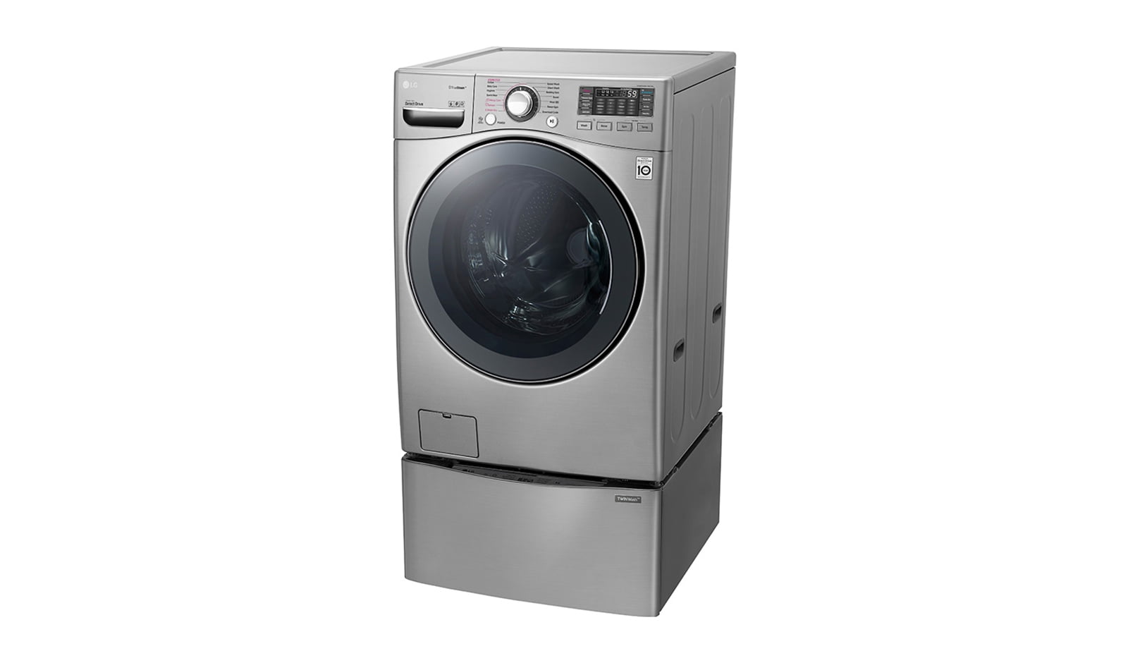 LG Washing Machine with AI Direct Drive and TurboWash (15kg) F2515STGW - ShopJourney