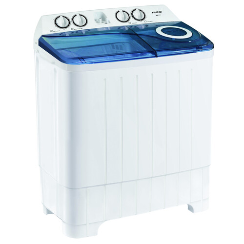 Khind Washing Machine - Khind Semi Auto 7KG Twin Tub Washing Machine Semi Auto 7kg WM717 - ShopJourney