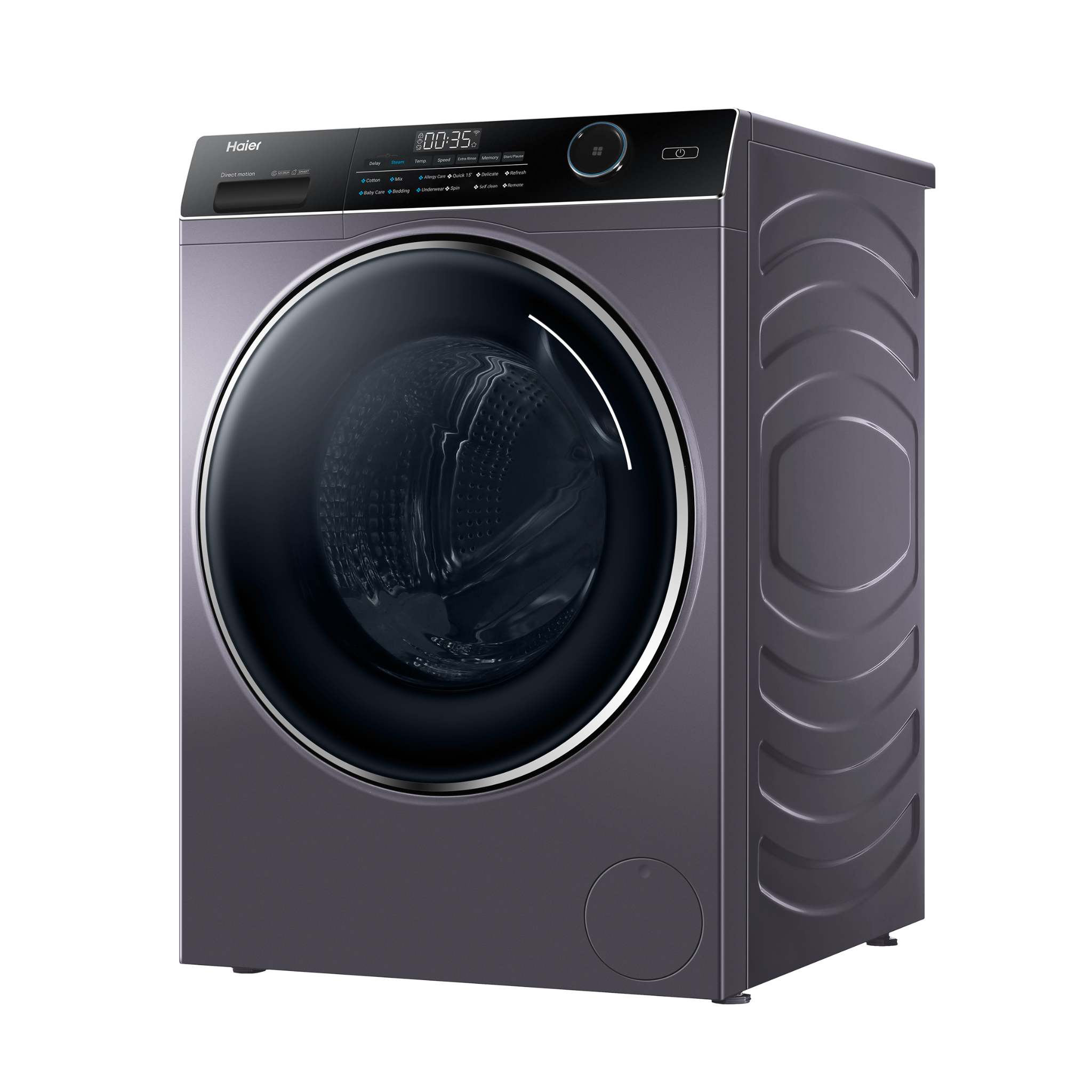 Haier 10kg Front Loading Inverter Washing Machine With Anti Bacterial Treatment Hw100-Bp14959s6 Front Load Mesin Basuh - 10 Haier Washing Machines - ShopJourney