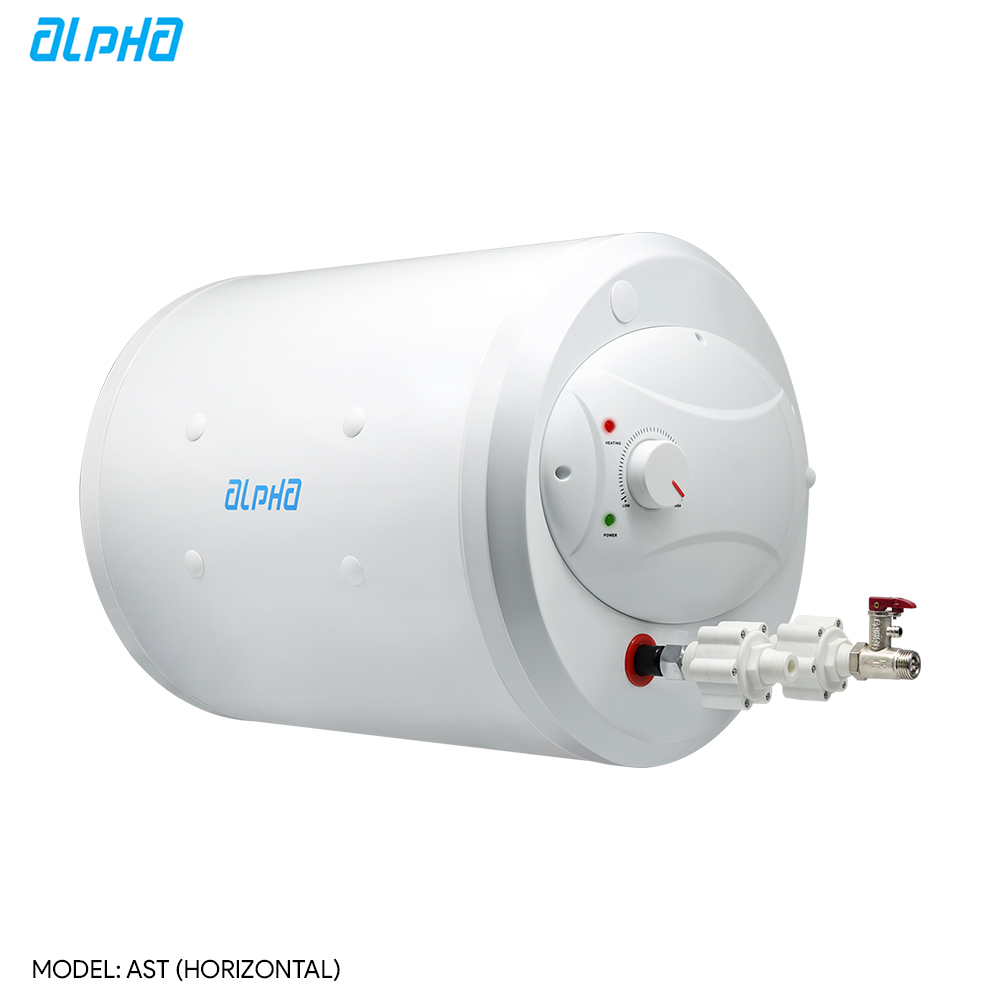 Alpha Water Heater - Alpha Electric Storage Water Heater Horizontal Model AST 30H - ShopJourney