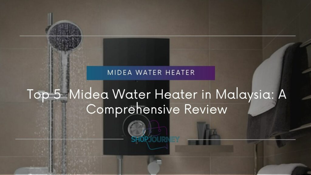 Midea water heater - shop journey